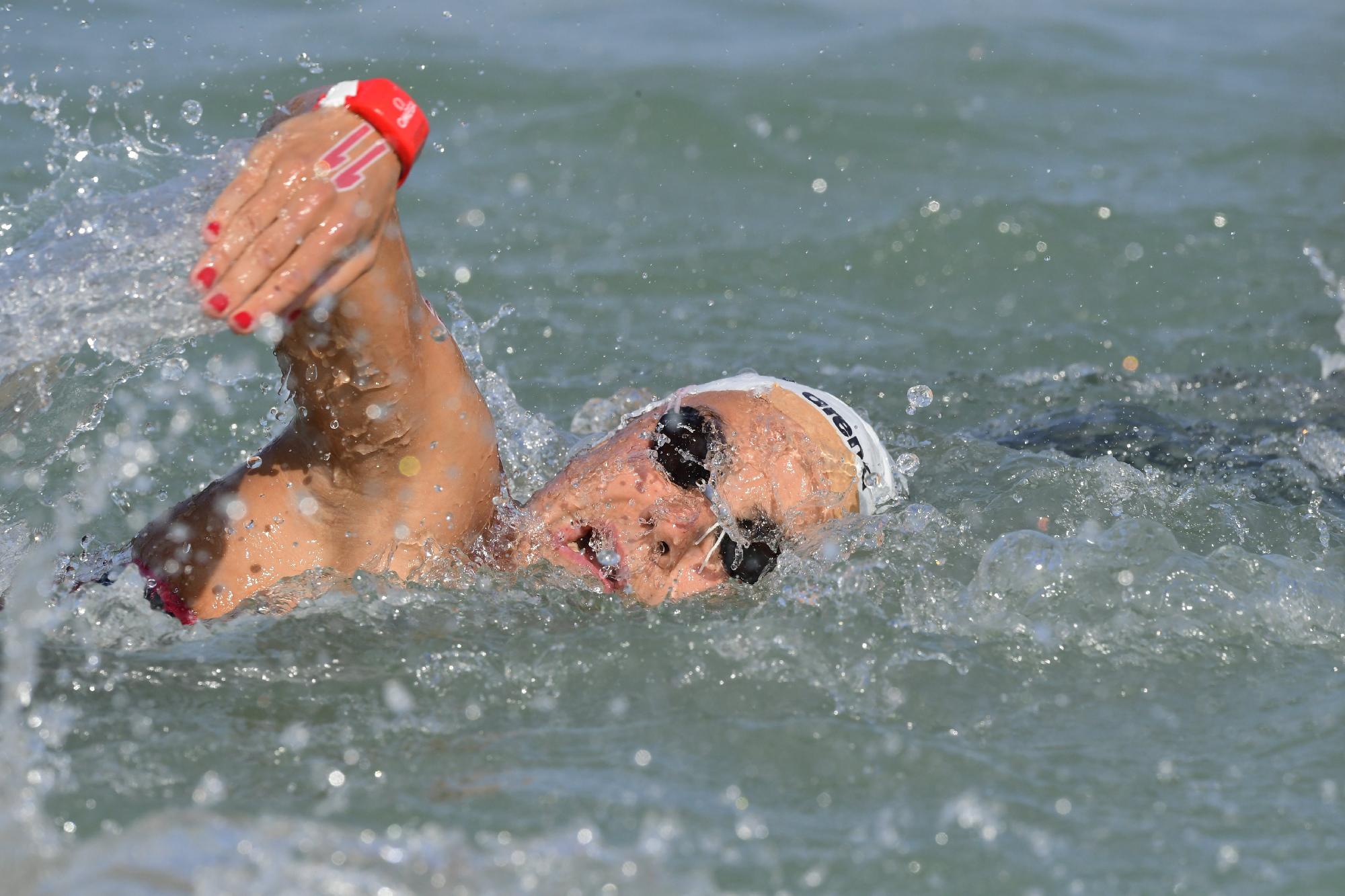 Olasz Anna negyedik nyíltvízi úszásban
