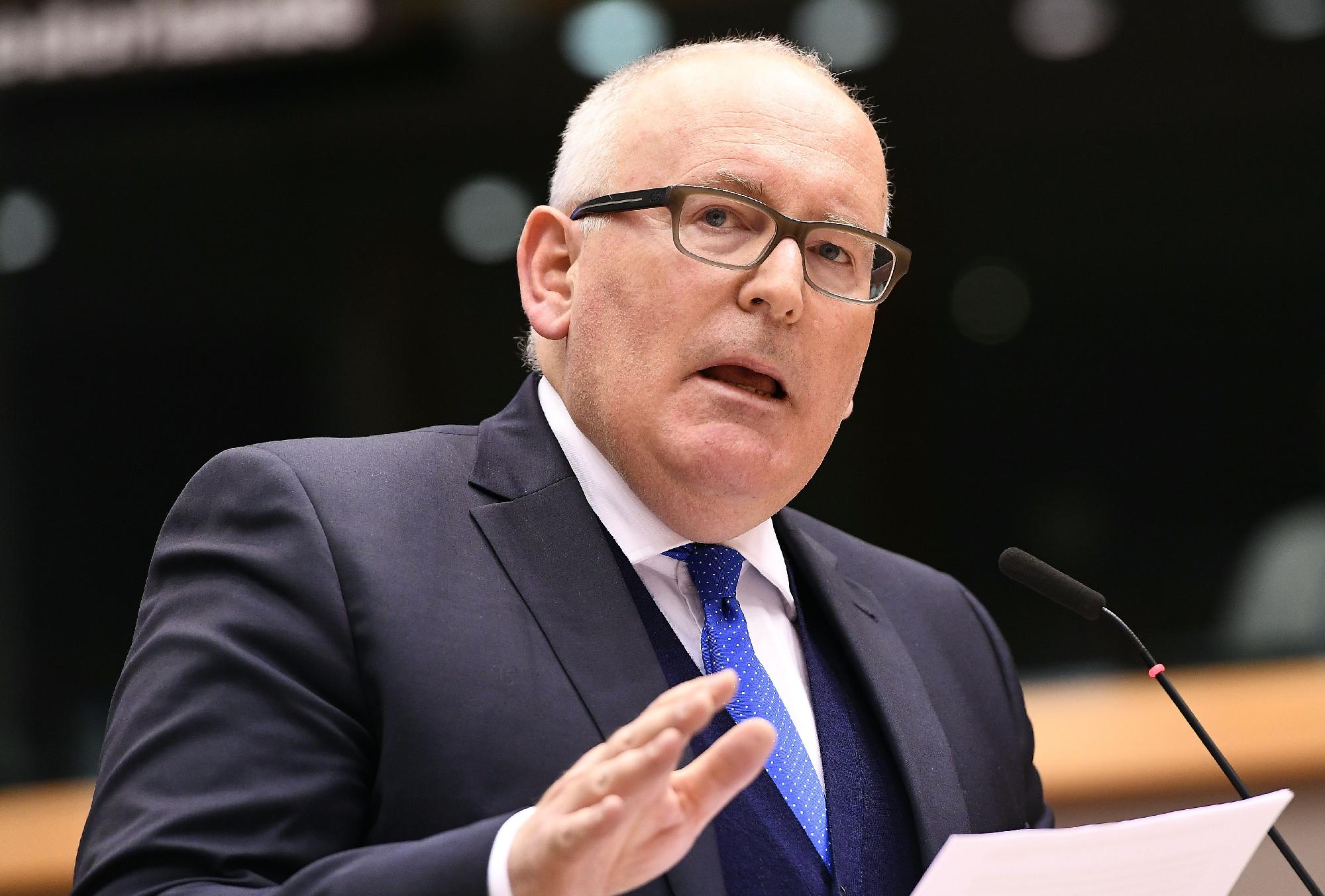 Tusk a szociáldemokrata Timmermanst javasolta az Európai Bizottság elnökének