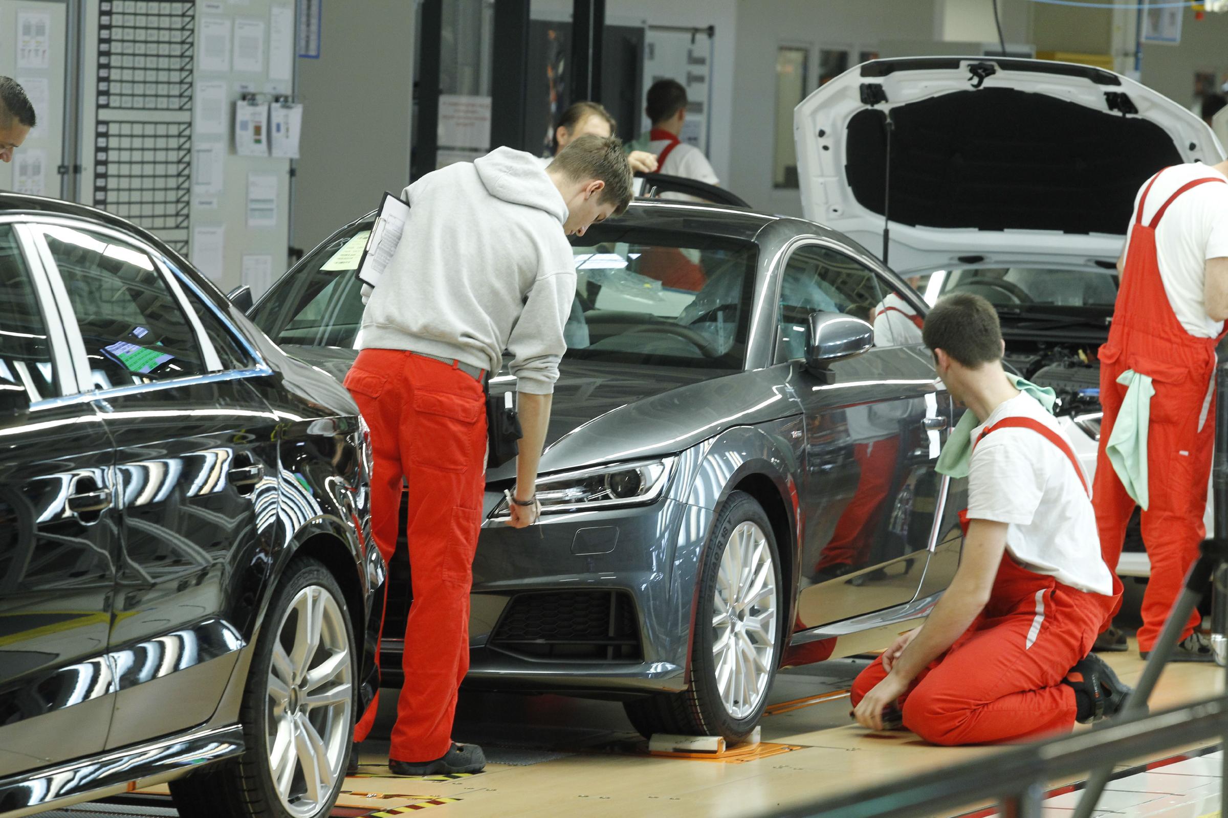 Új Audi sorozatgyártása indult el Győrben