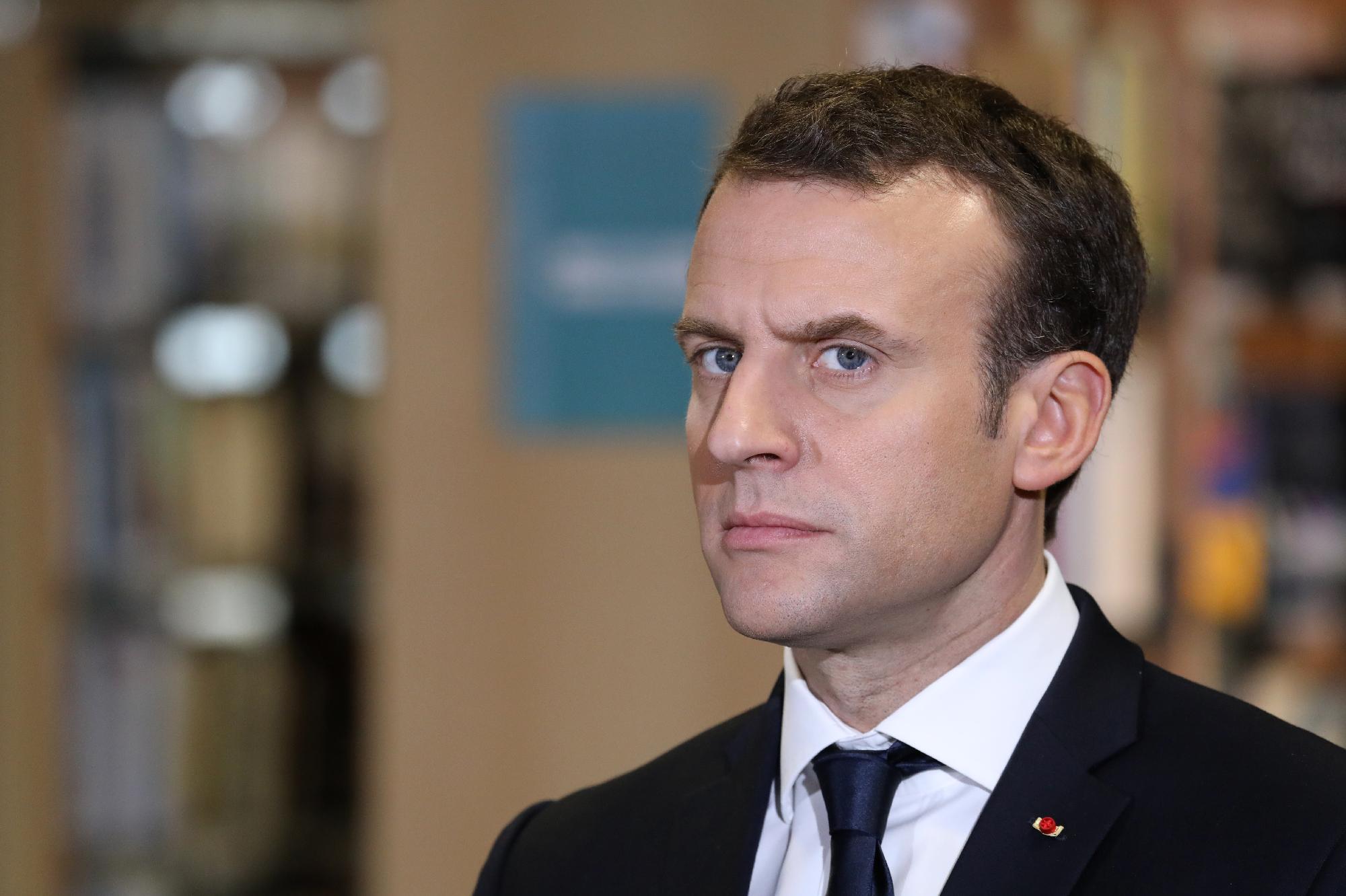 Macron a politikai projektként felfogott Európa építését szorgalmazta