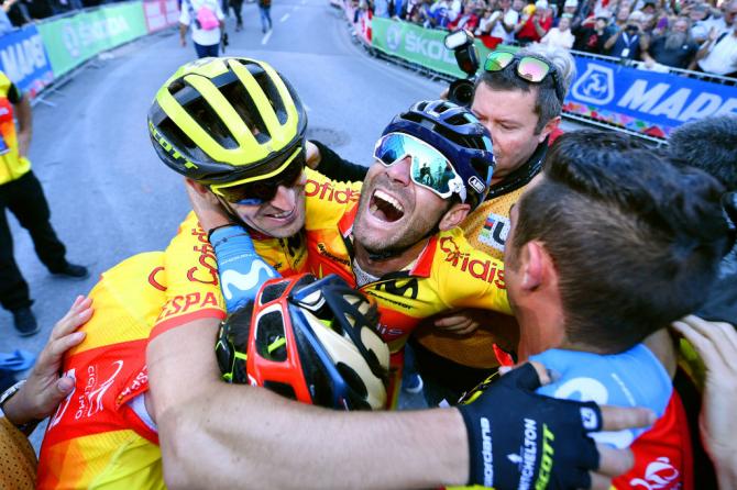 Országúti kerékpáros-vb: Valverde 38 évesen ért fel a csúcsra