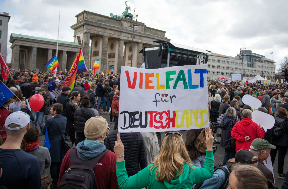 Több mint 200 ezren vettek részt a berlini tüntetésen