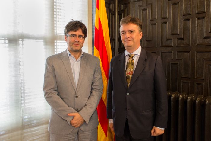 Katalán válság: diplomáciai bonyodalmak