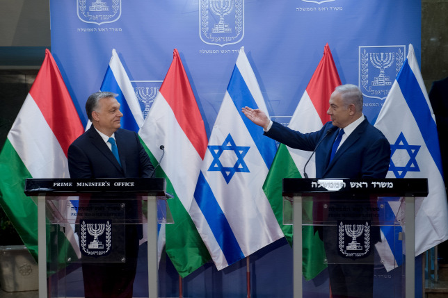 Netanjahu: Orbán Viktor élen jár az antiszemitizmus elleni harcban