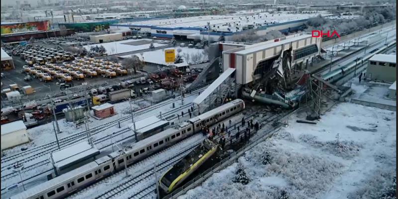 Vonatbaleset Ankarában, halottak
