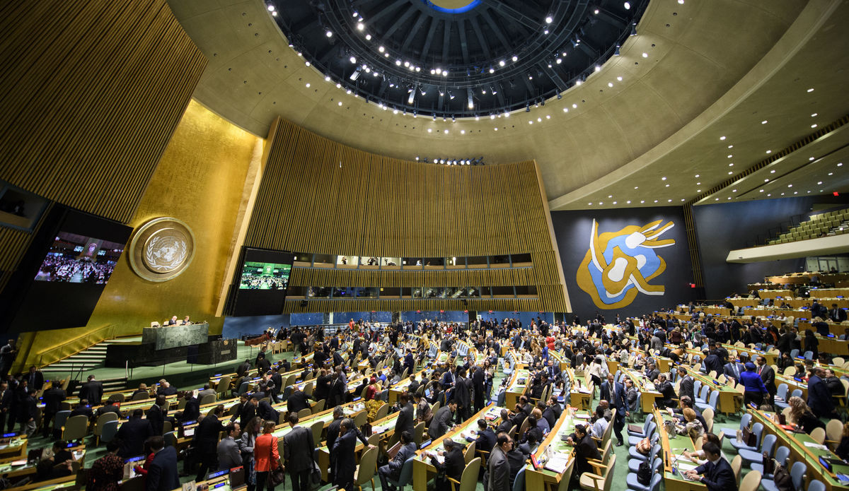  Az ENSZ globális migrációs csomagjáról szavaznak délután New Yorkban