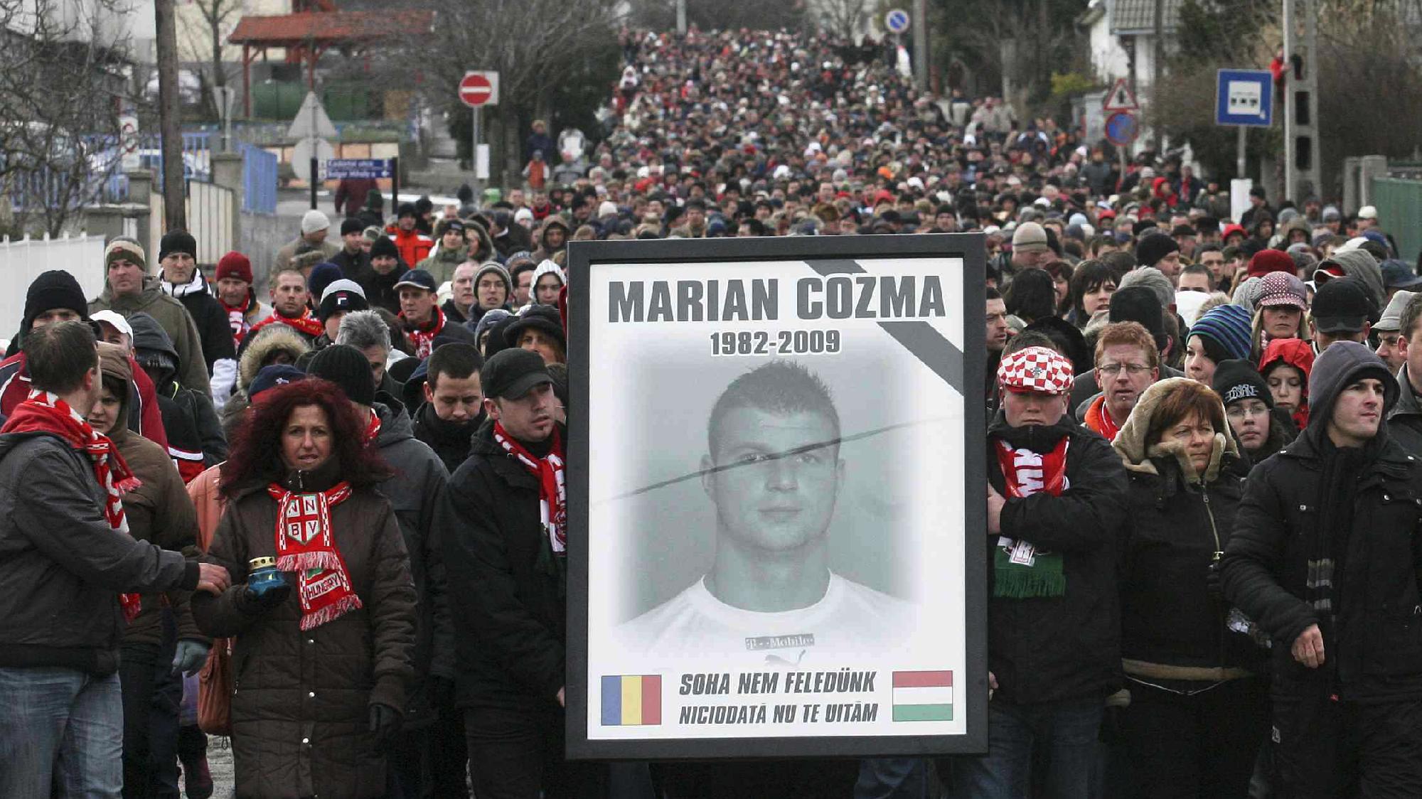 A tíz éve meggyilkolt Marian Cozmára emlékeztek
