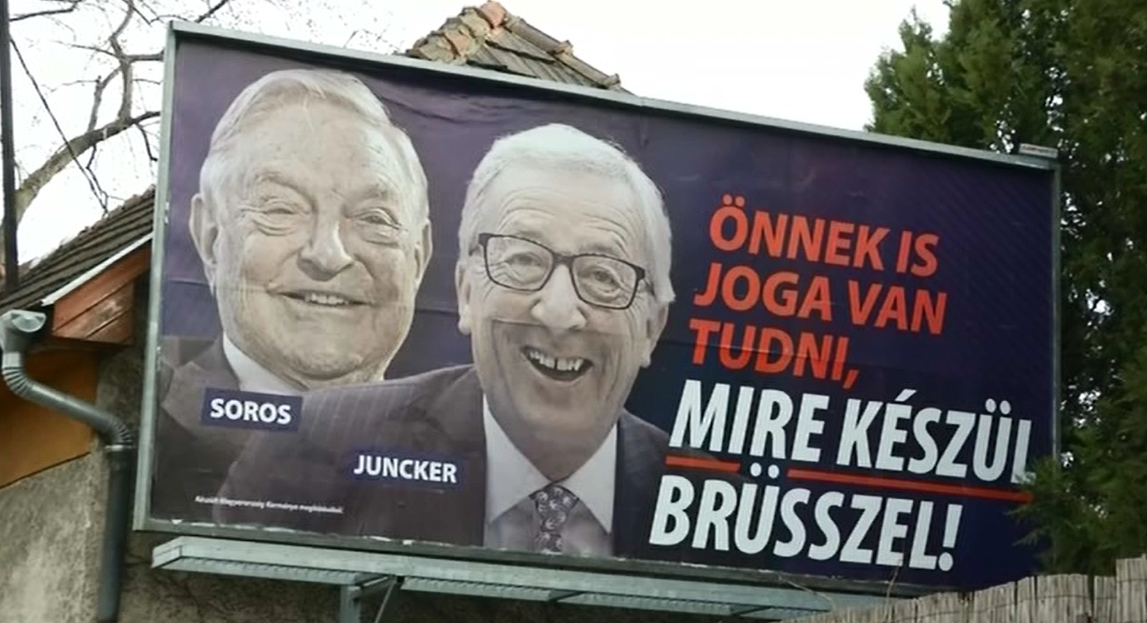 A CDU elhatárolódik az újabb magyar plakátkampánytól