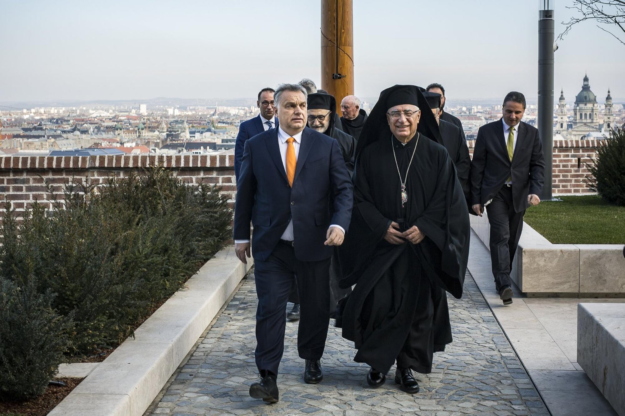 Orbán Viktor: Magyarország a keleti keresztény egyházak támogatásával tud segíteni Szíriában