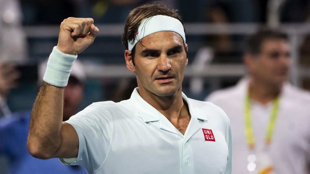 Roger Federer  a legjobb 32 között a miami tenisztornán