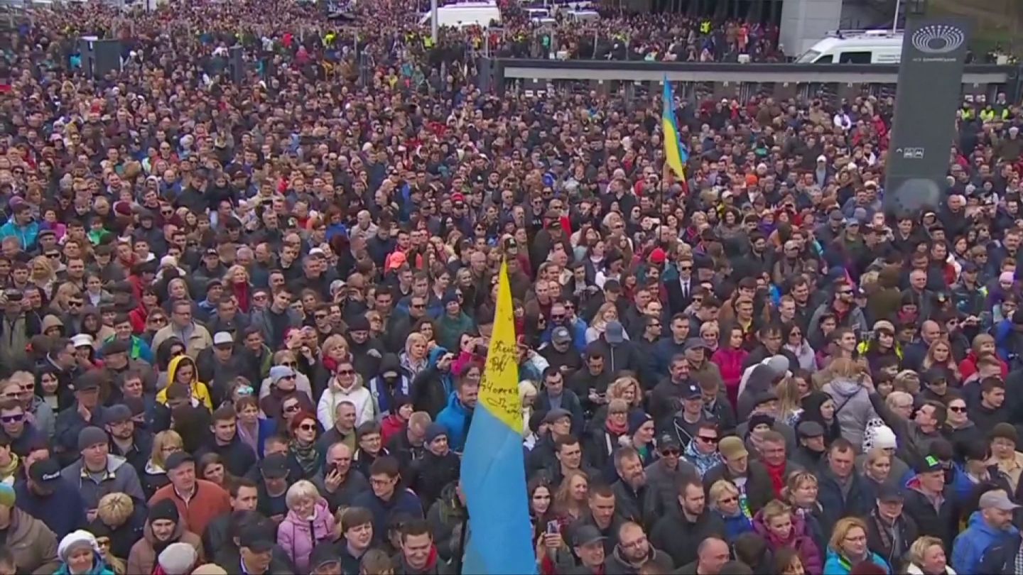 Elmaradt az ukrán elnökjelölti vita