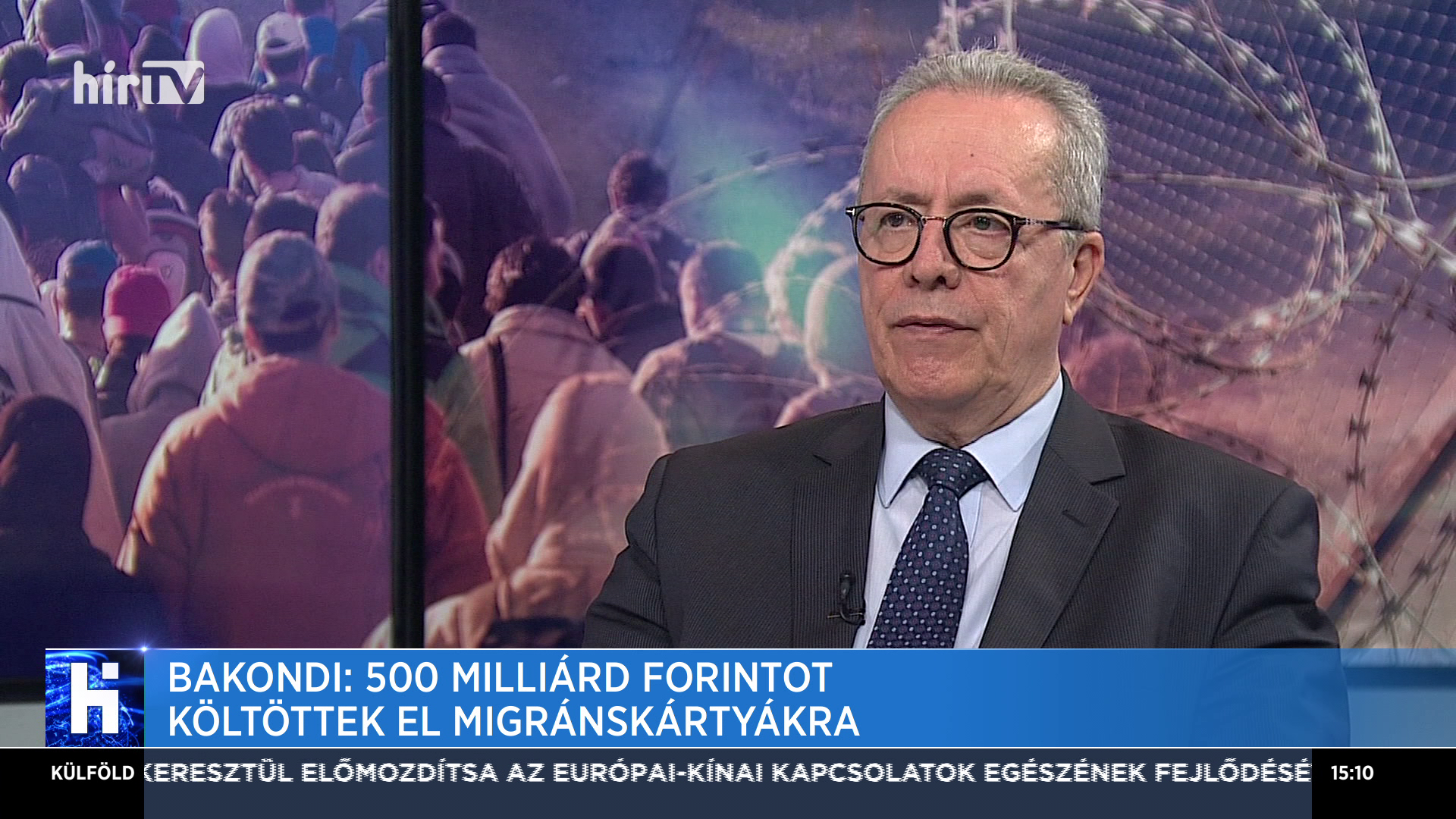 Bakondi György: Ötszázmilliárd forintot költöttel el migránskártyákra