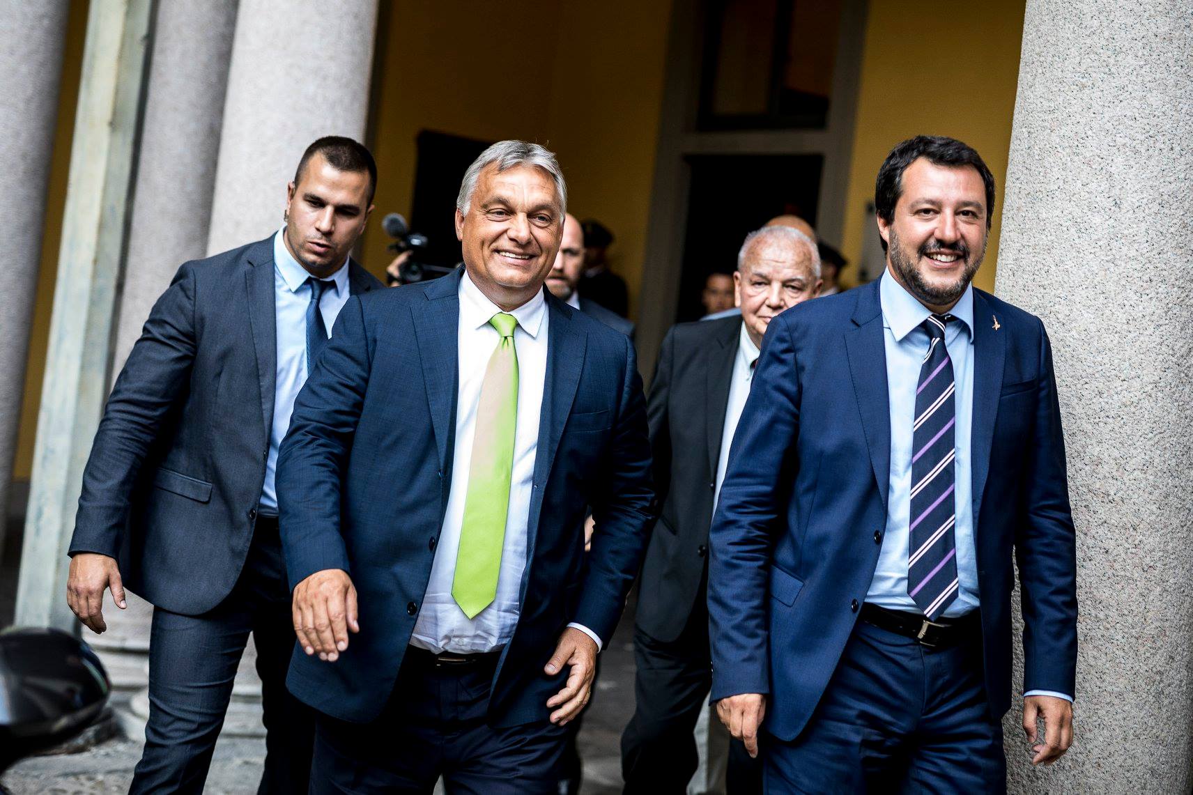 Salvini a határait ellenőrző, kultúráját védő Európát akar építeni Orbán Viktorral
