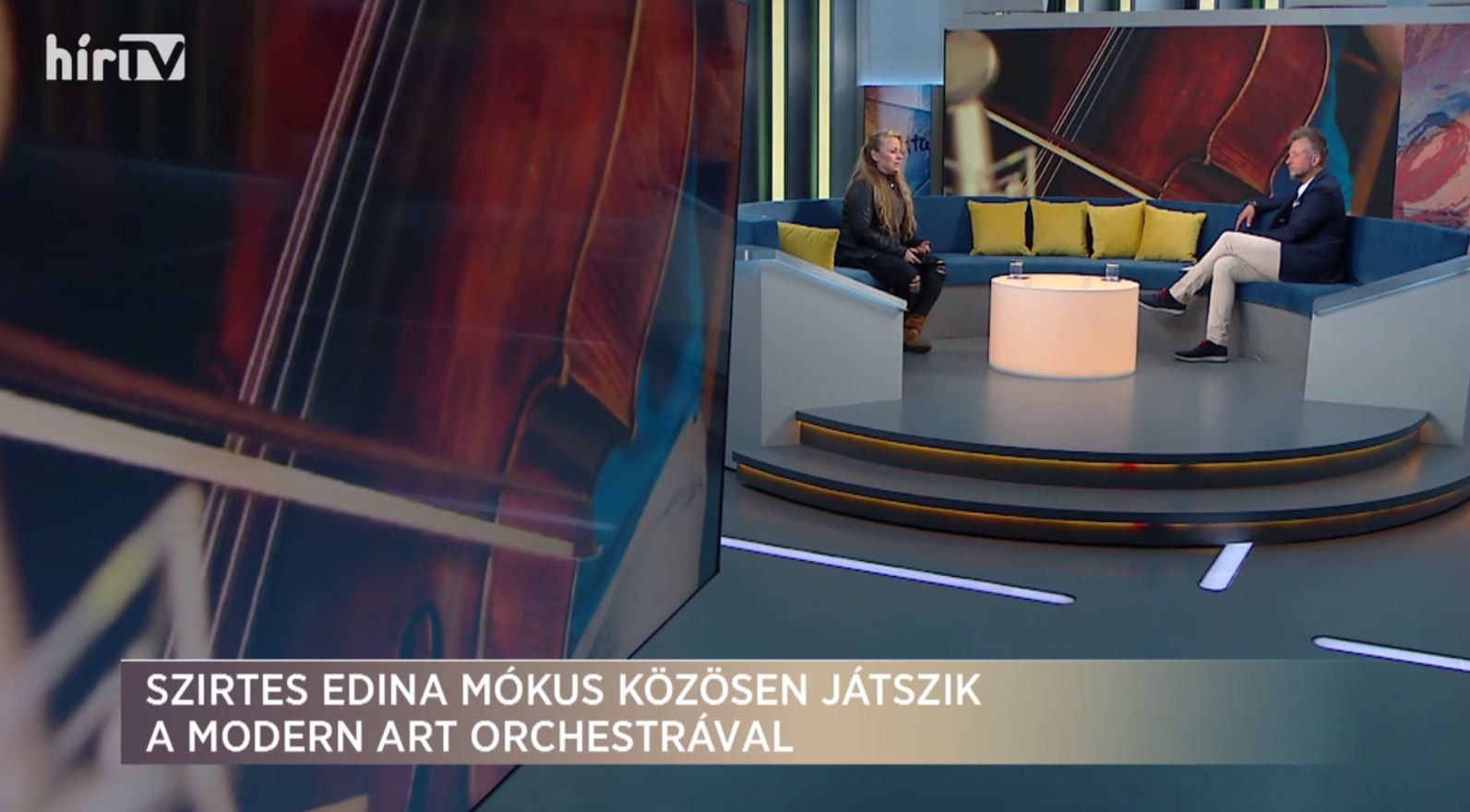Paletta: Új zenei anyagot mutat be Szirtes Edina Mókus a Modern Art Orchestrával közösen
