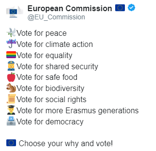 Szivárványos zászlóval buzdít szavazásra az Európai Bizottság