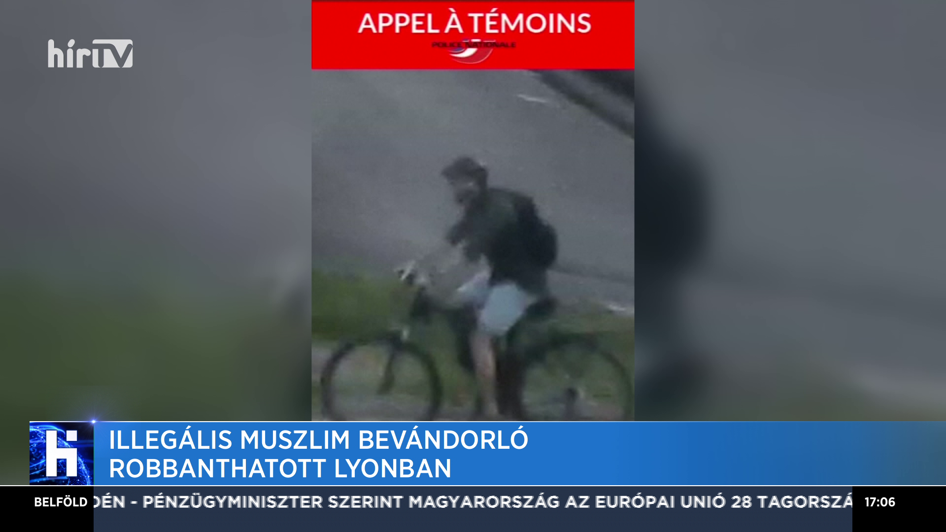 Illegális muszlim bevándorló robbanthatott Lyonban