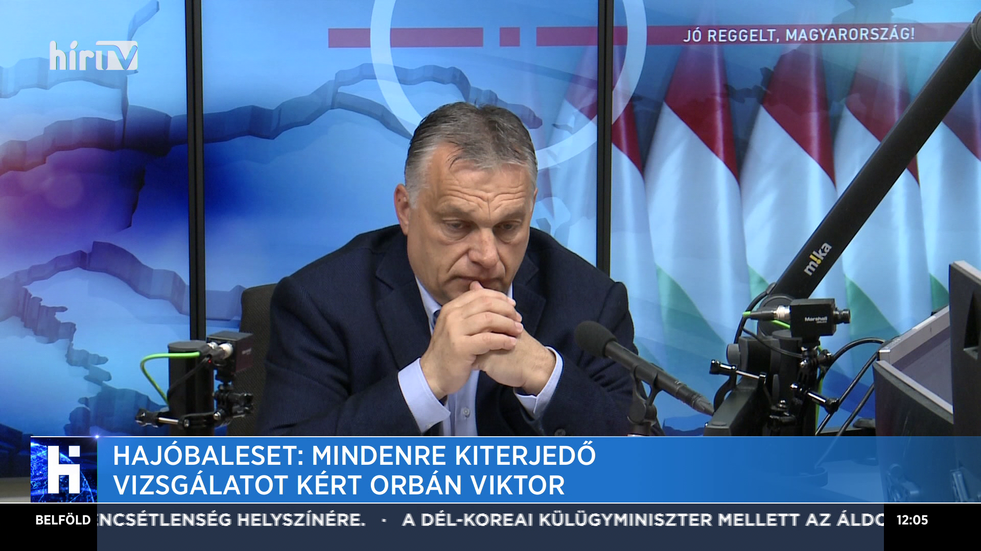 Hajóbaleset: Mindenre kiterjedő vizsgálatot kért Orbán Viktor