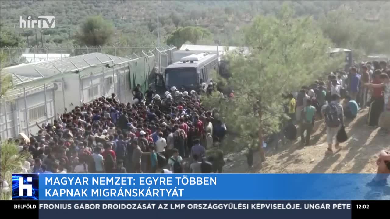 Magyar Nemzet: Egyre többen kapnak migránskártyát
