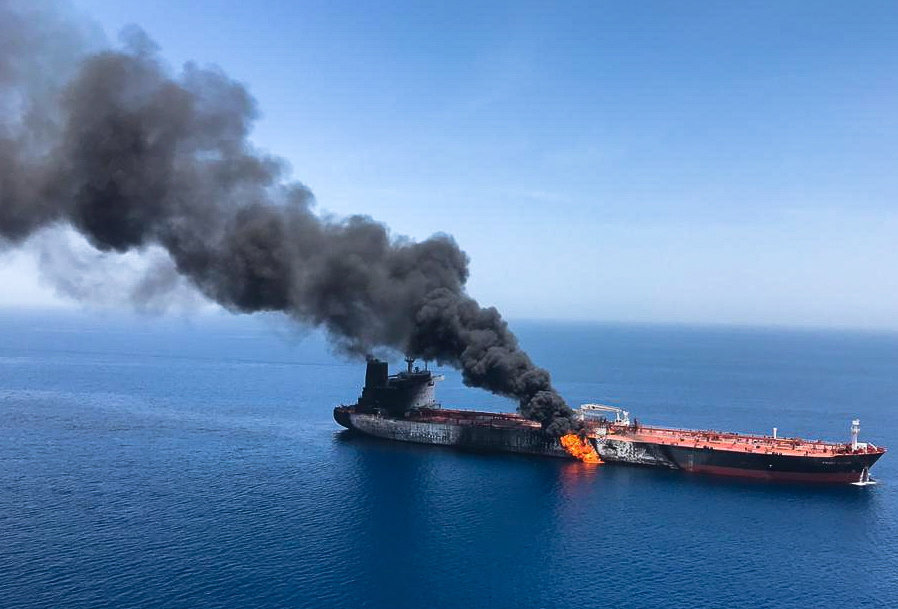 London biztosra veszi, hogy Irán a felelős az Ománi-öbölben történt incidensért