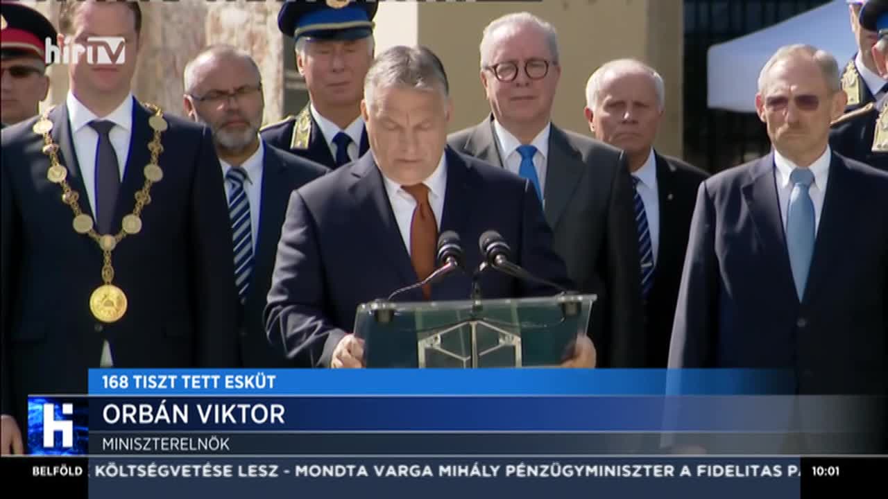 Orbán: A magyar rendőrök képesek garantálni a mindennapok biztonságát