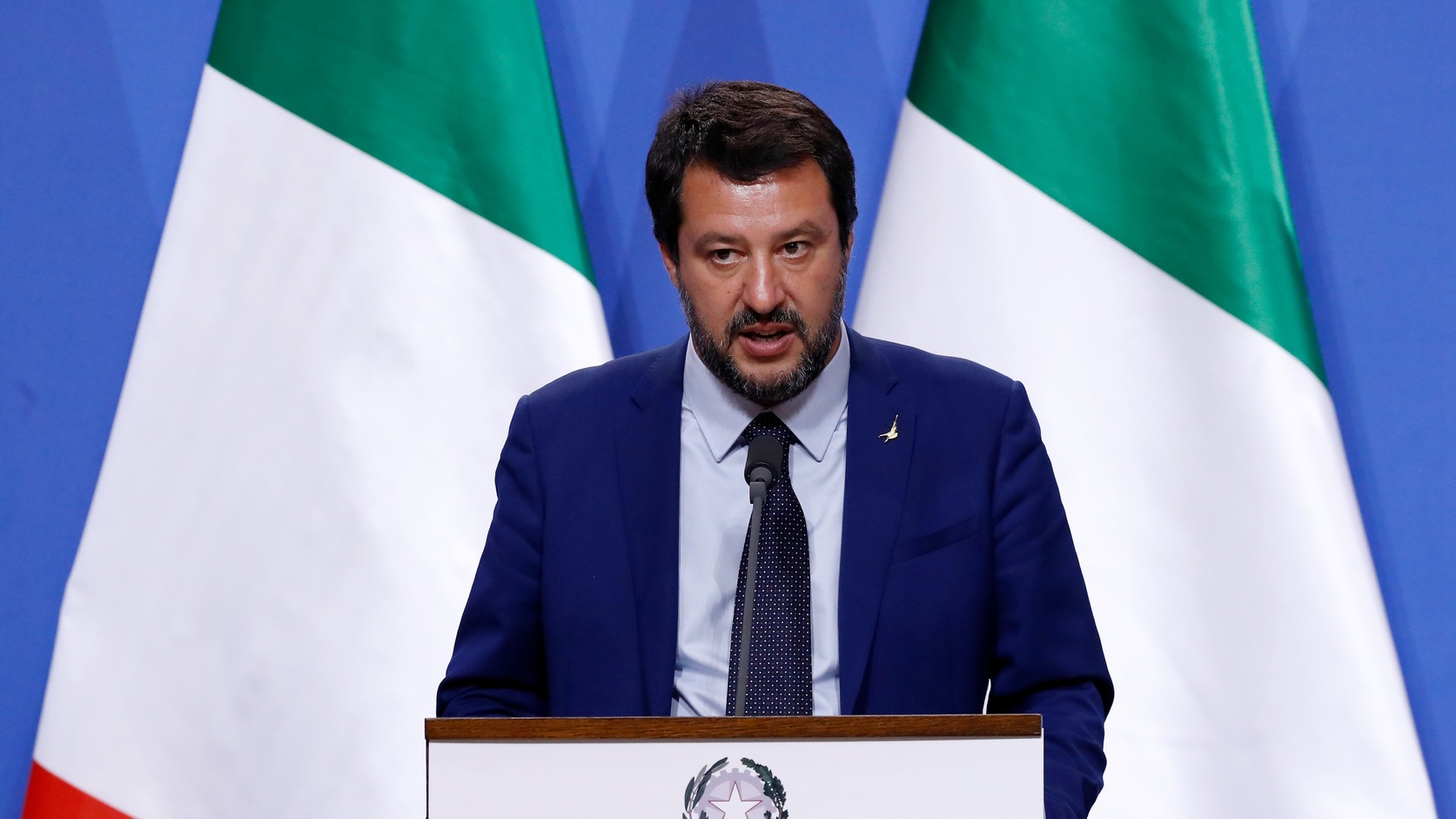 Salvini továbbra is a tengerből kimentett migránsok uniós szétosztását szorgalmazza