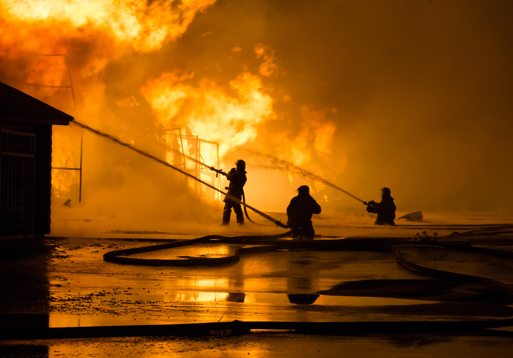 Hatalmas tűz ütött ki egy Moszkva melletti hőerőműben