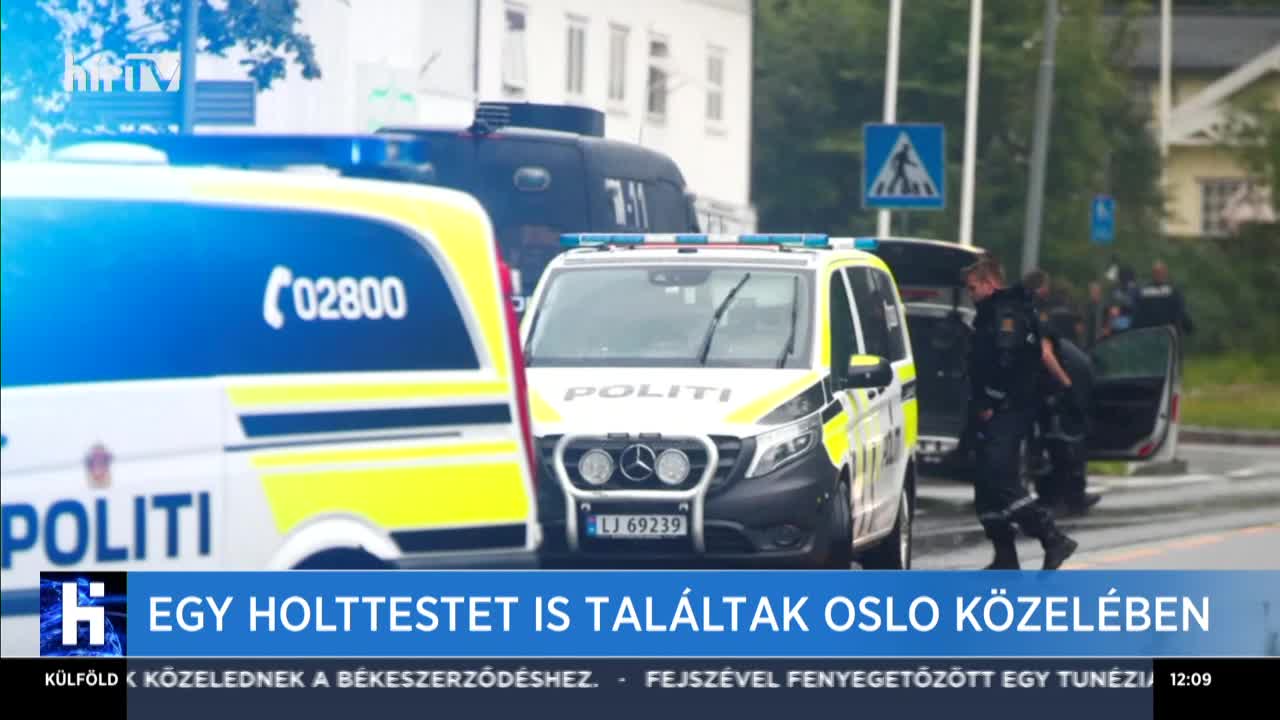 Egy holttestet is találtak Oslo közelében