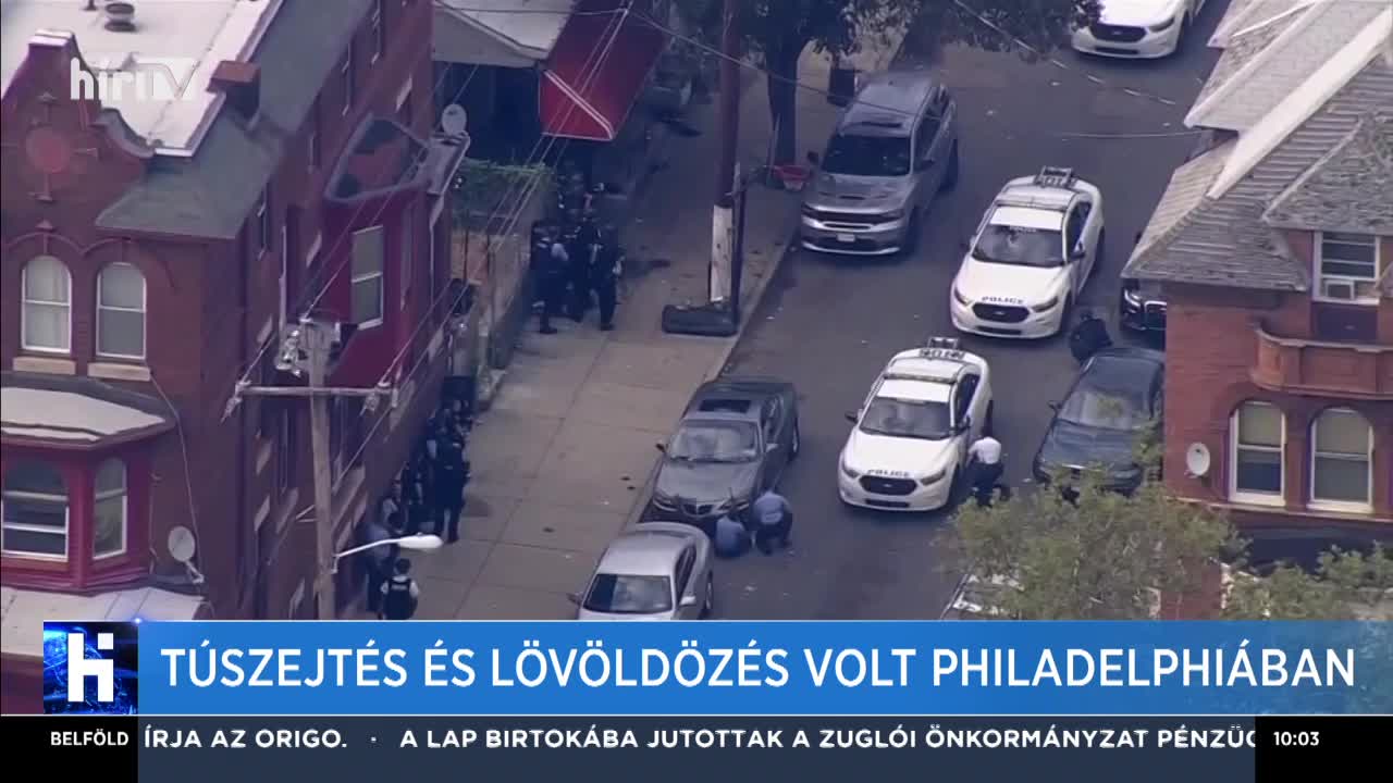 Túszejtés és lövöldözés volt Philadelphiában