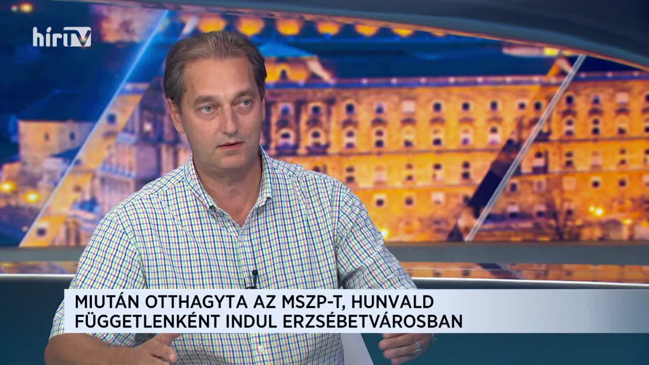 Hunvald György: Én vagyok a legerősebb ellenzéki jelölt Erzsébetvárosban!