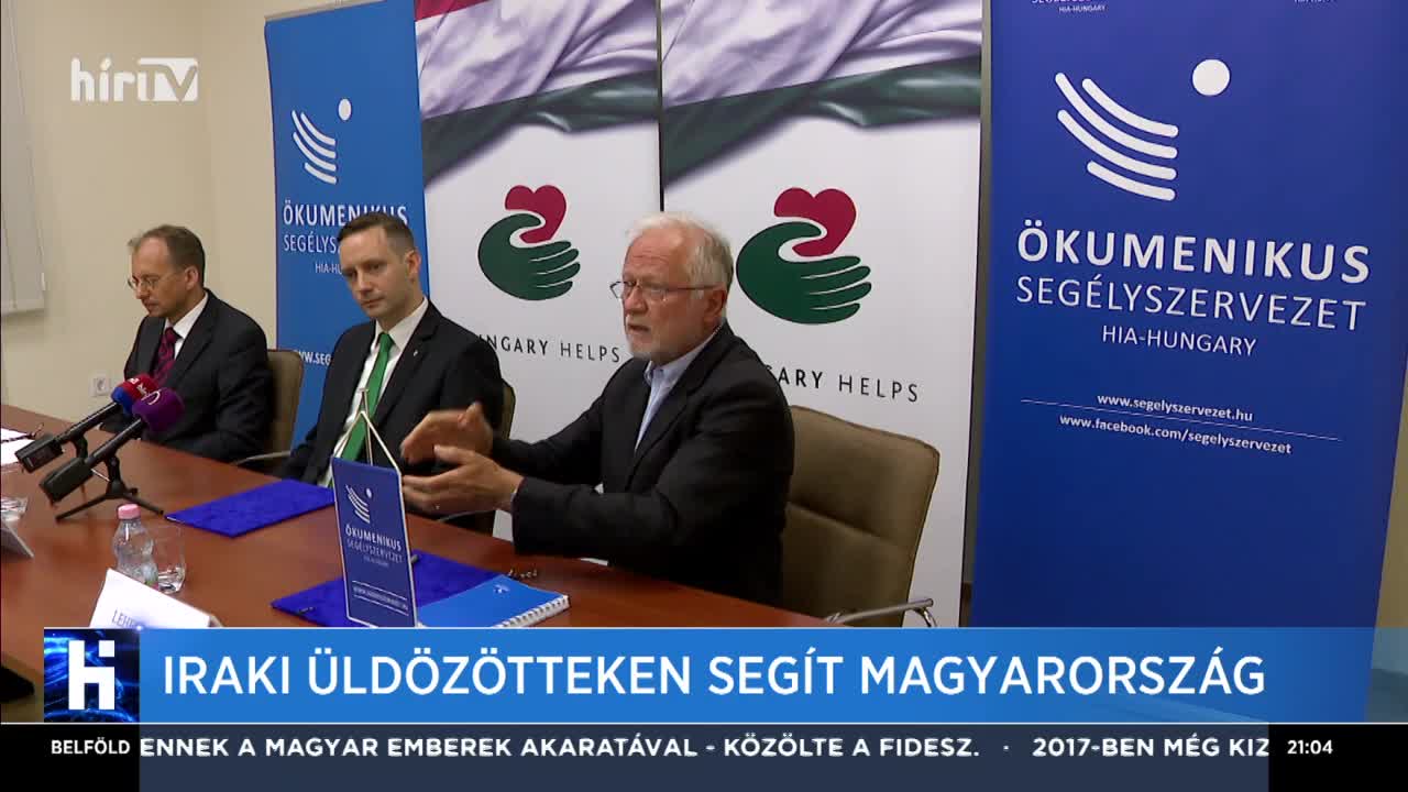 Együttműködik a Hungary Helps Ügynökség és az Ökumenikus Segélyszervezet