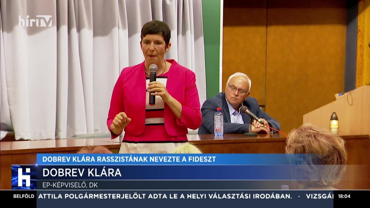 Dobrev Klára rasszistának nevezte a Fideszt