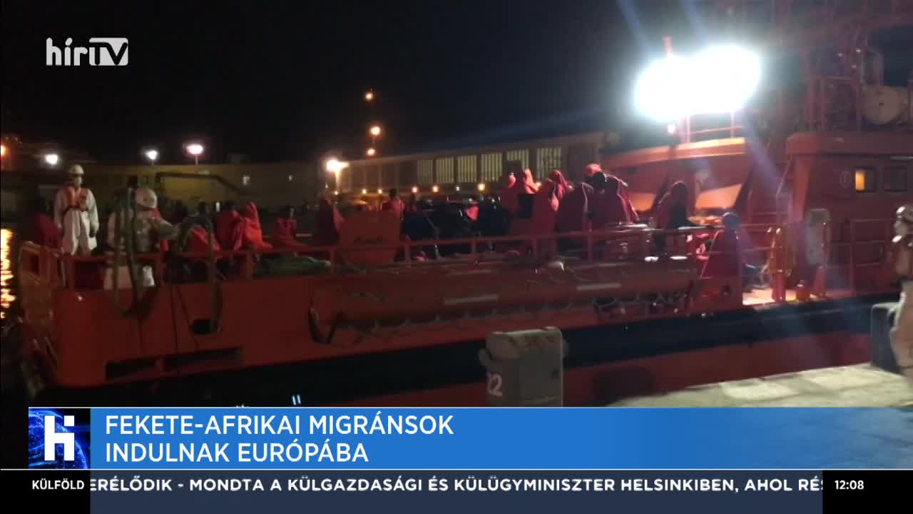 A marokkói partiőrség Afrikába vitte vissza a migránsokat