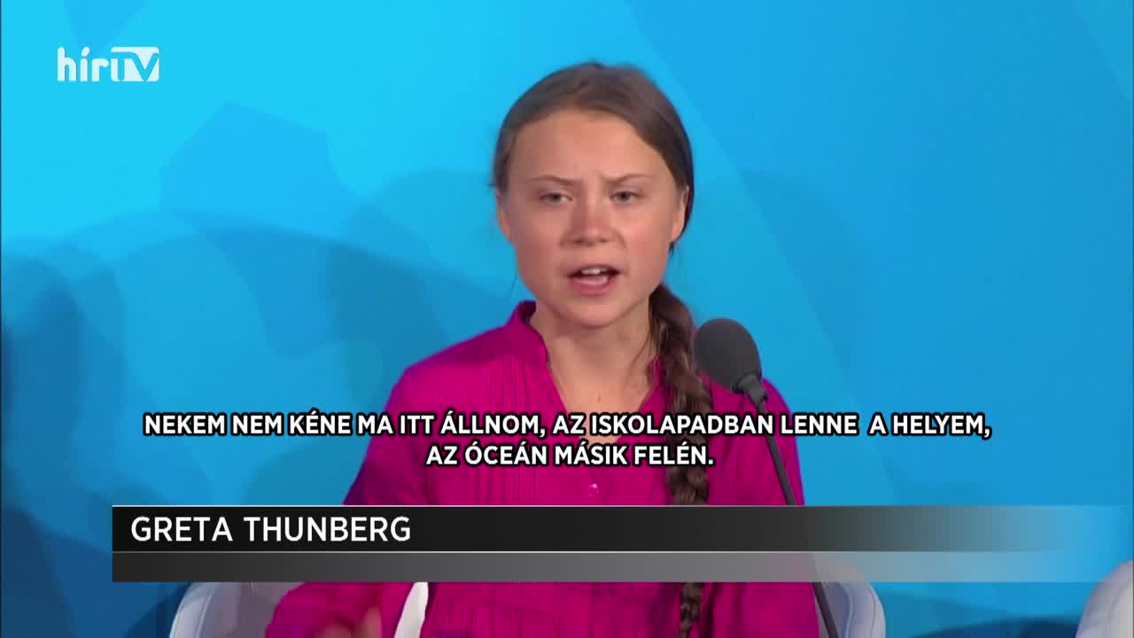 Civil kör: Greta Thunberg jó ügyért szónokol, csak rossz emberek állnak mögötte