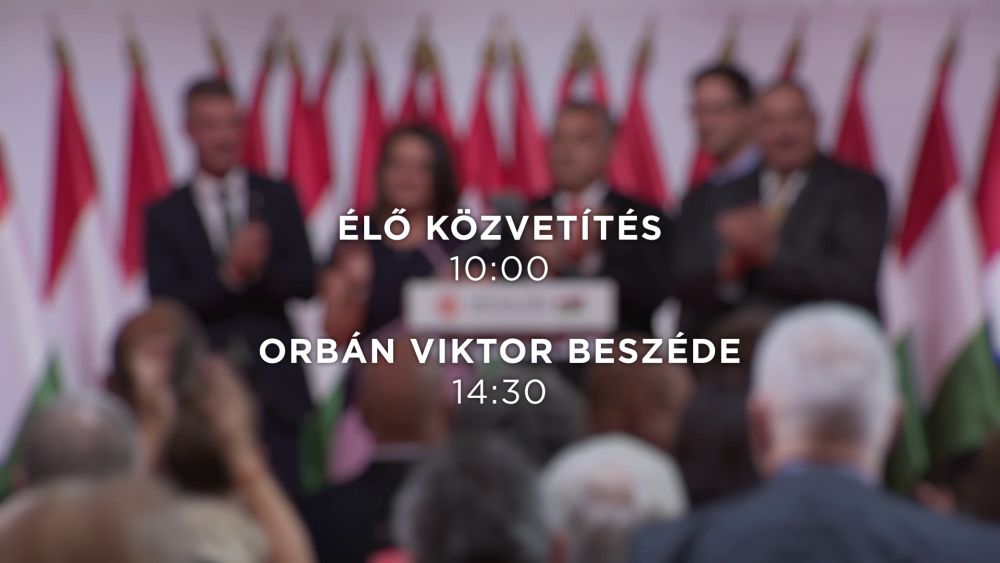 Fidesz-kongresszus - élőben a Hír TV műsorán