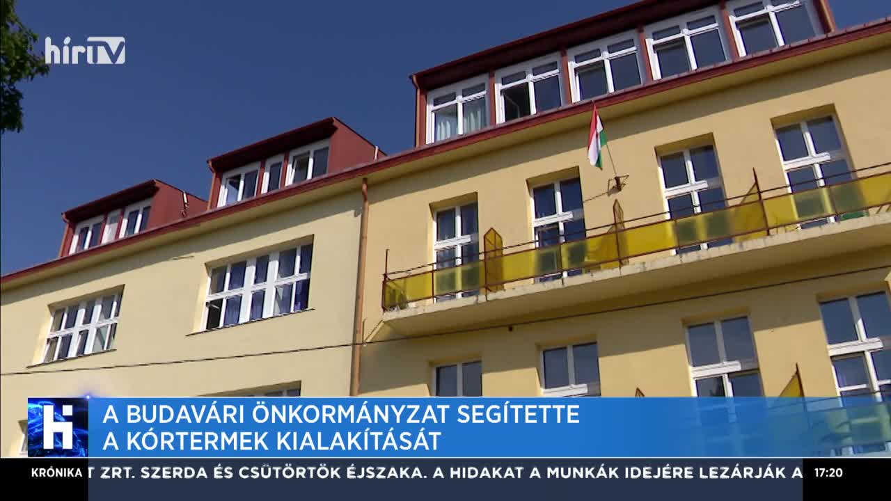 A Budavári Önkormányzat segítette a kórtermek kialakítását