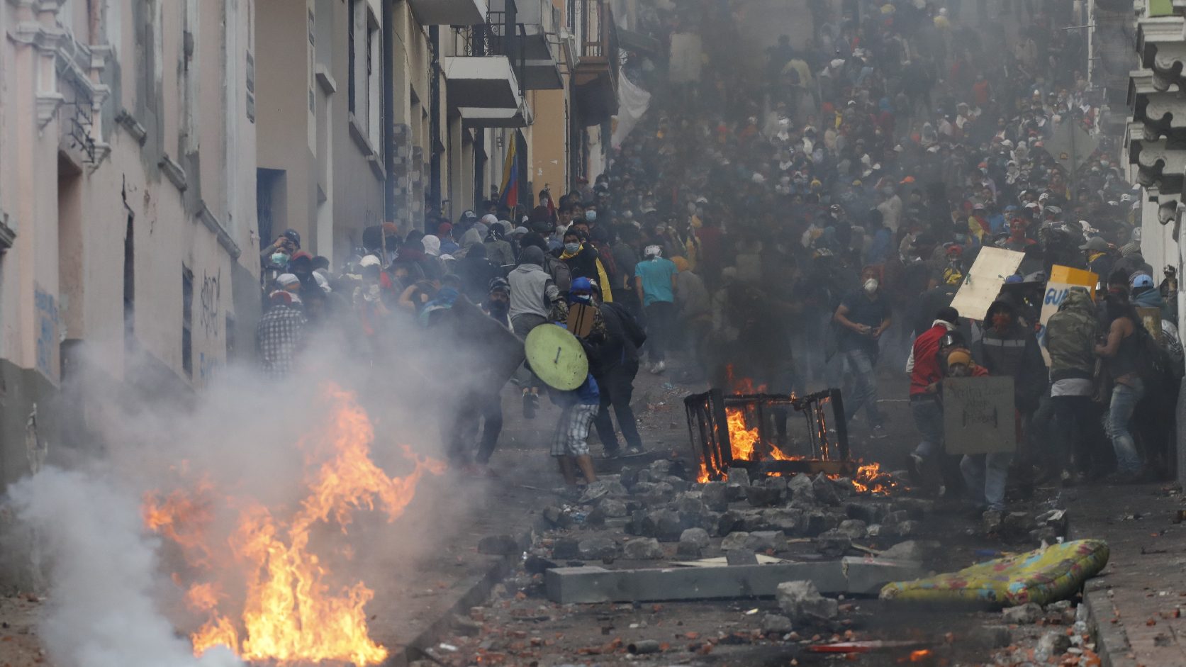 A korábbiaknál is hevesebb zavargások voltak szerdán Ecuadorban