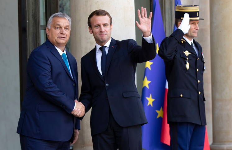 Orbán Viktor: Magyarország és Franciaország egyaránt sikeres és erős Európát szeretne