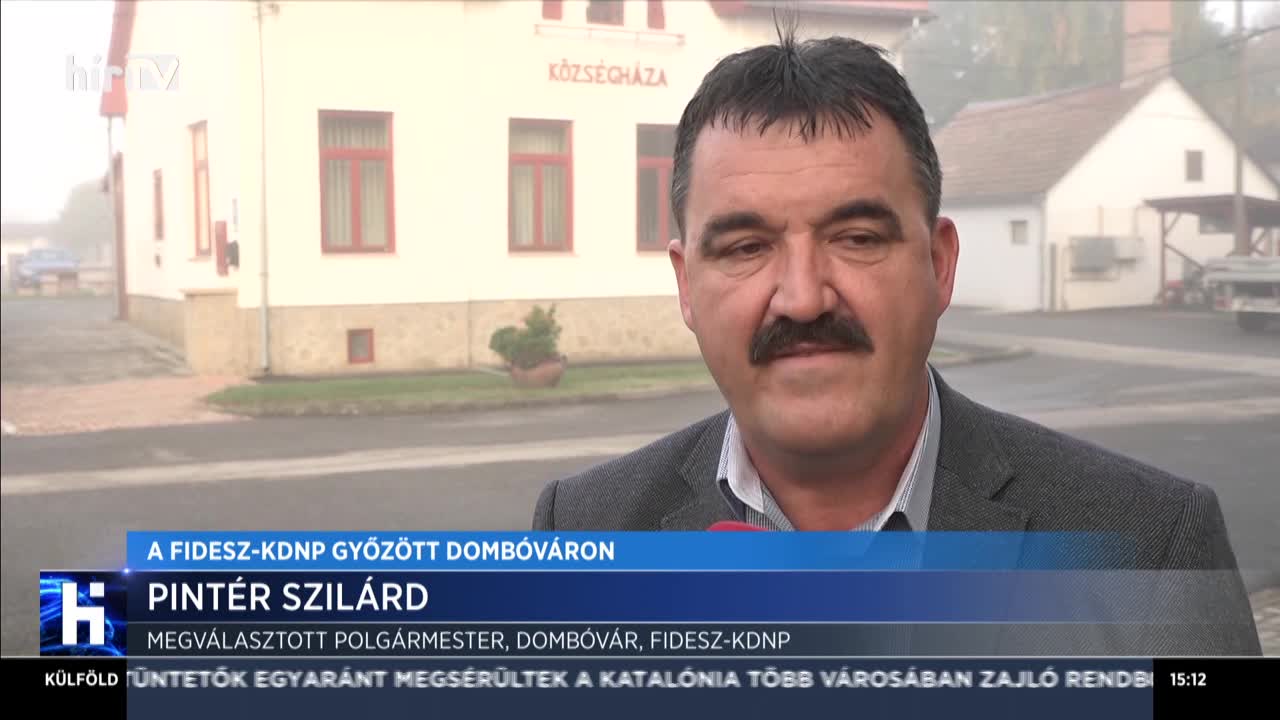A Fidesz-KDNP győzött Dombóváron