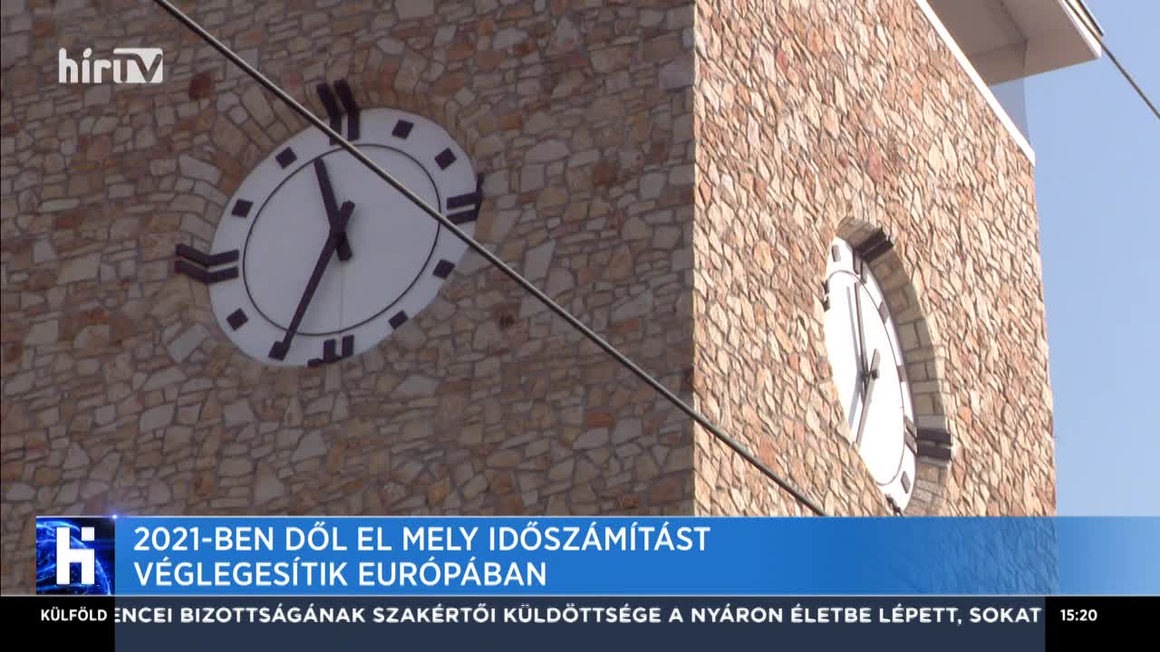 2021-ben dől el mely időszámítást véglegesítik Európában