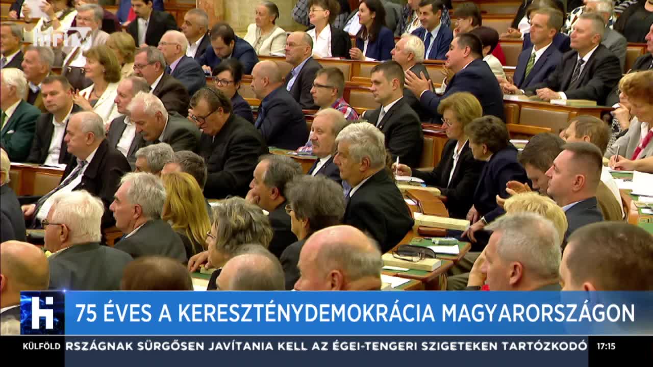 75 éves a kereszténydemokrácia Magyarországon