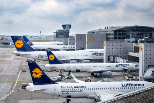 A Lufthansa 1300 járatot törölt a bejelentett sztrájk miatt