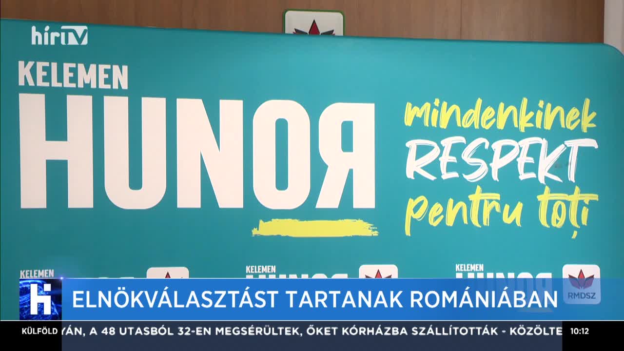 Elnökválasztást tartanak Romániában