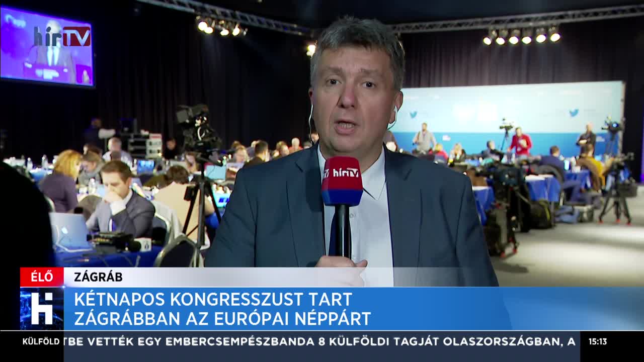 Kétnapos kongresszust tart Zágrábban az Európai Néppárt