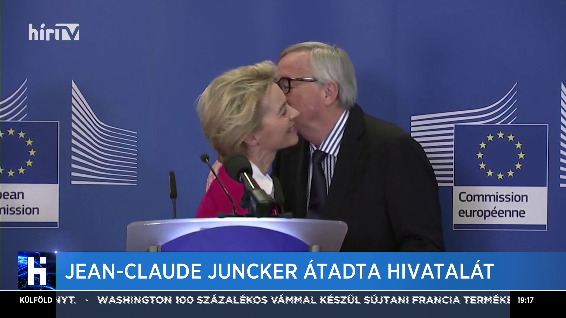 Jean-Claude Juncker átadta hivatalát