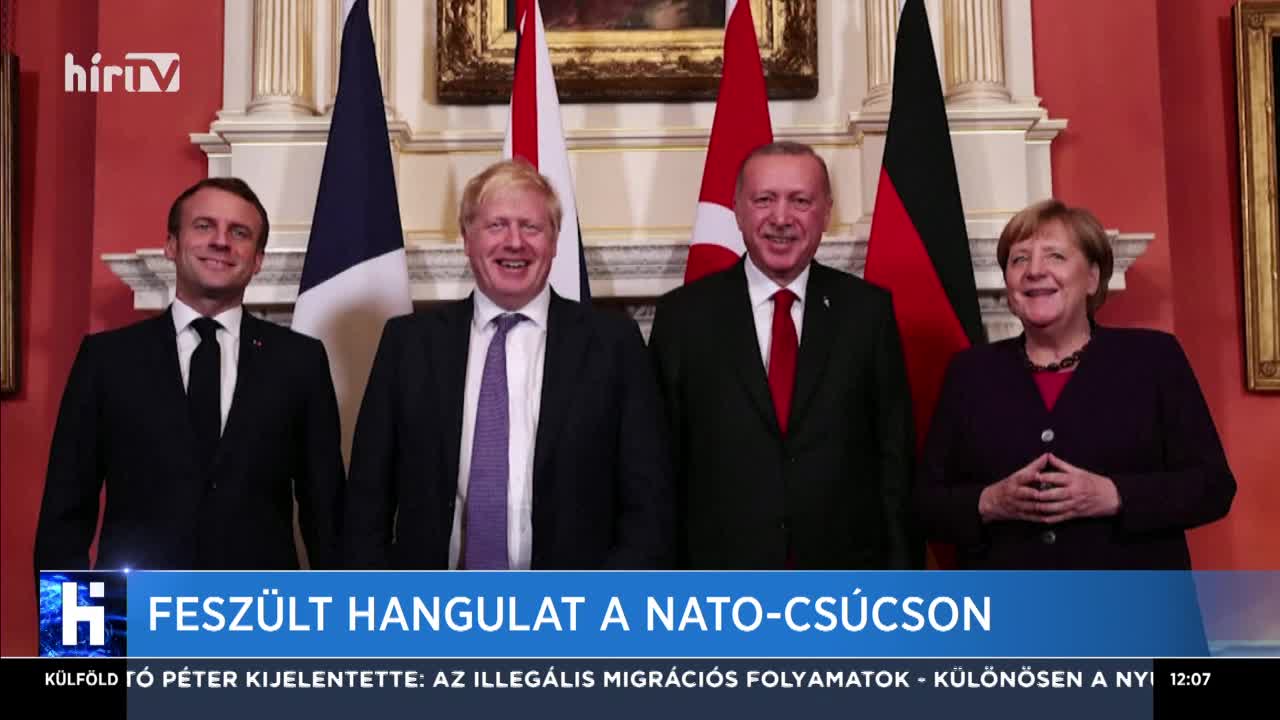 Feszült hangulat a NATO-csúcson