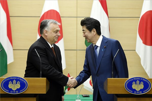 Orbán: Magyarország és Japán érdekelt egymás sikerében