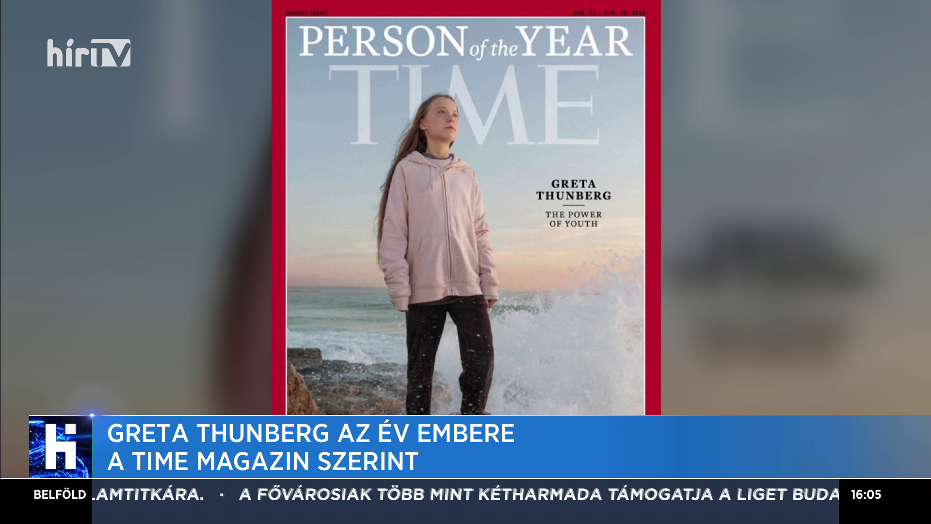Greta Thunberg az év embere a Time Magazin szerint
