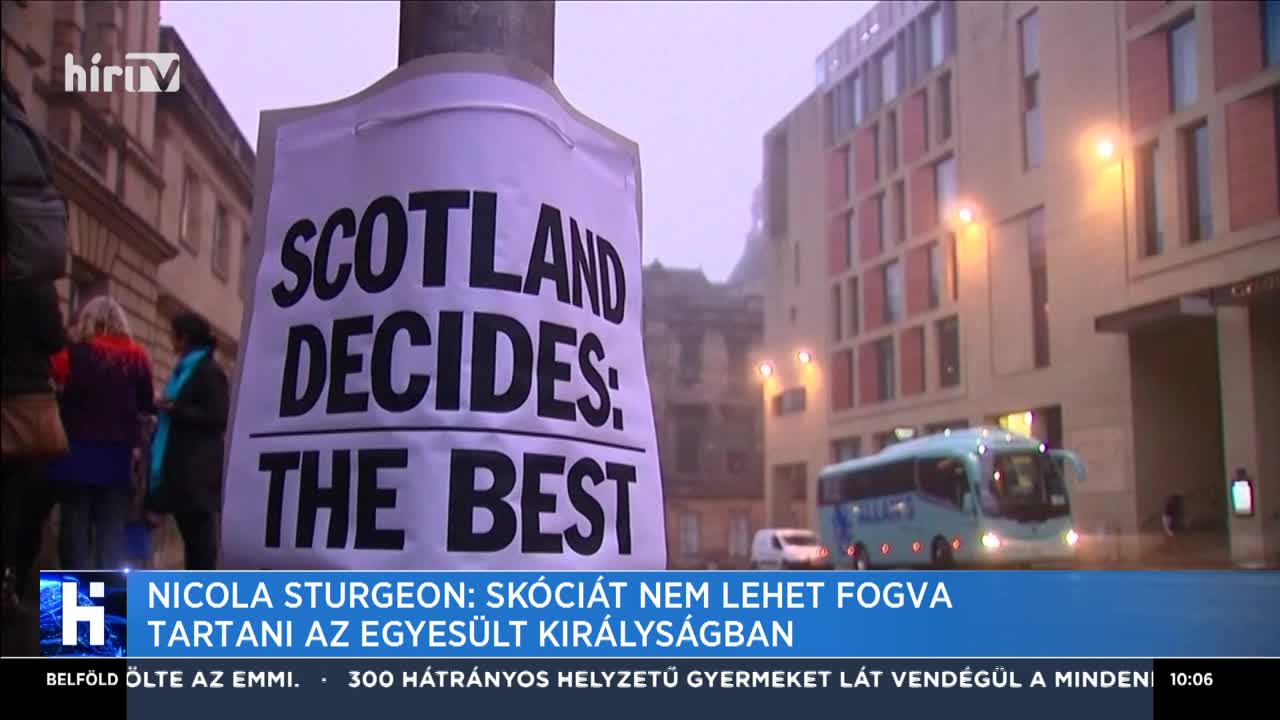 A brit kormánynak nem tetszik az újabb skót népszavazás ötlete