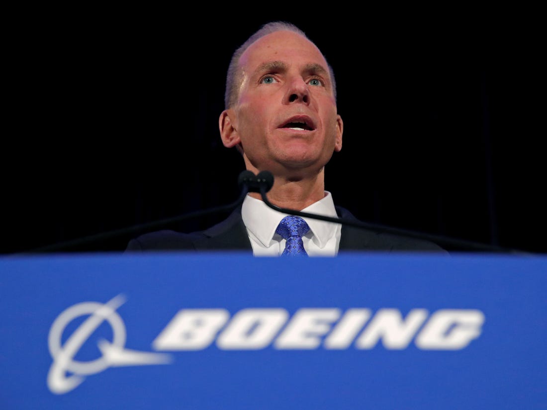 Lemondott Dennis Muilenburg, a Boeing vezérigazgatója