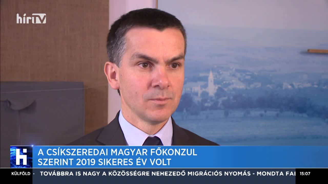 A csíkszeredai magyar főkonzul szerint 2019 sikeres év volt